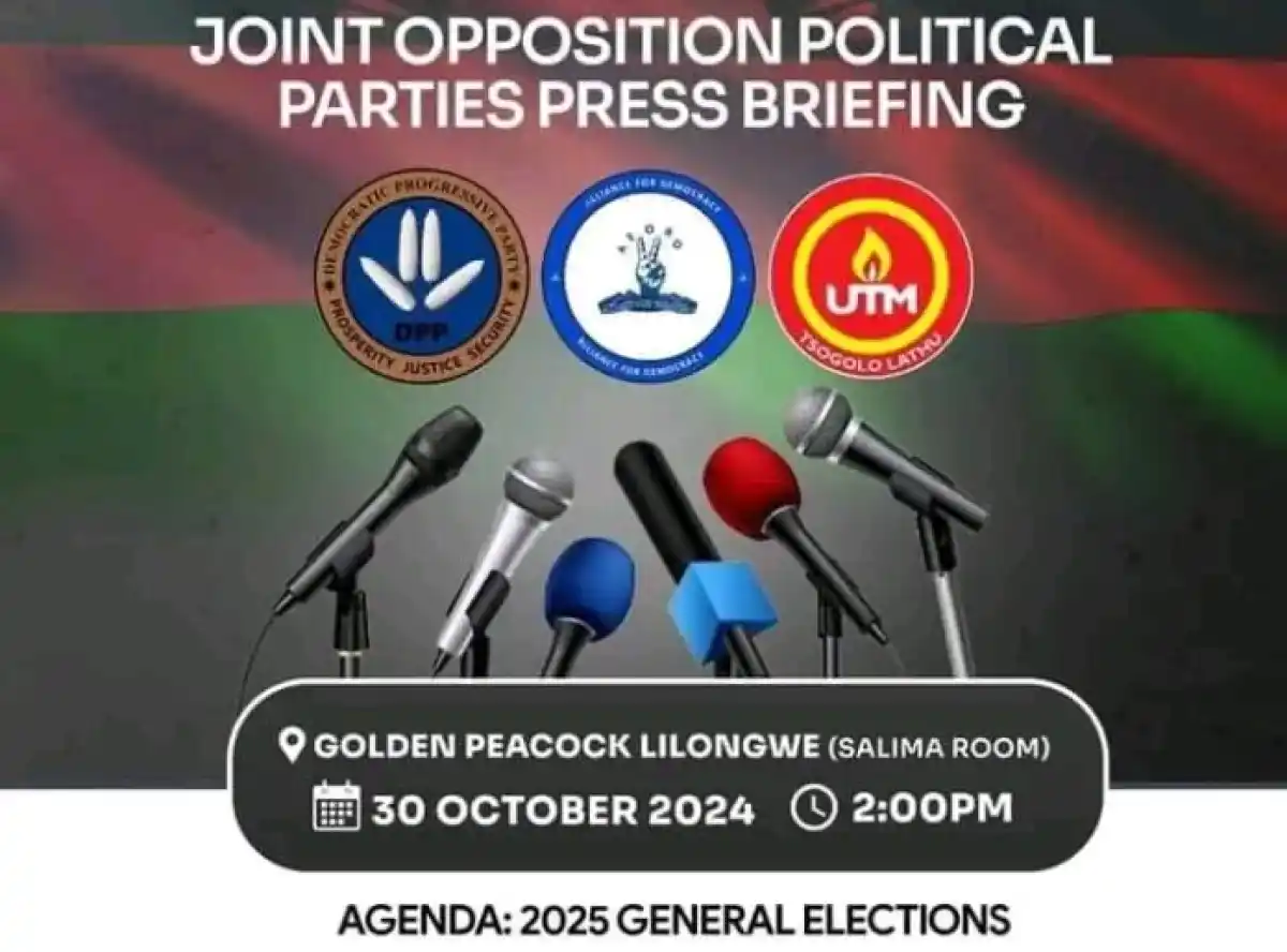 Attention shifts to Lilongwe as opposition parties gear up to address the nation