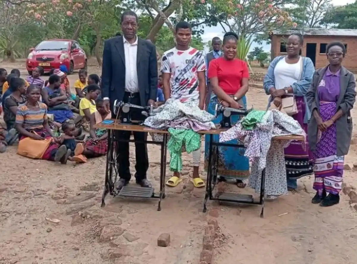CEWAG donates sewing machines to GBV survivors