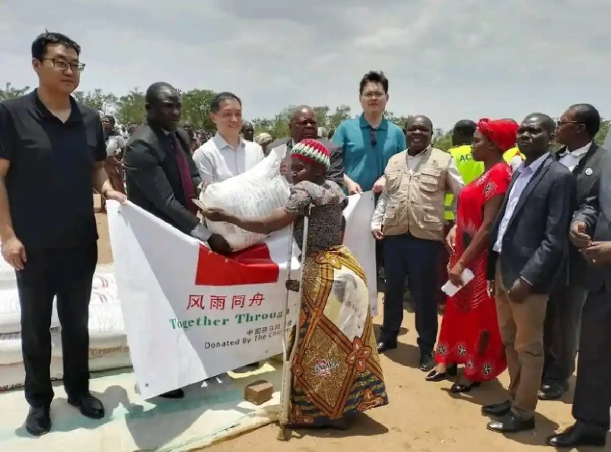 China donates maize flour to Malawi