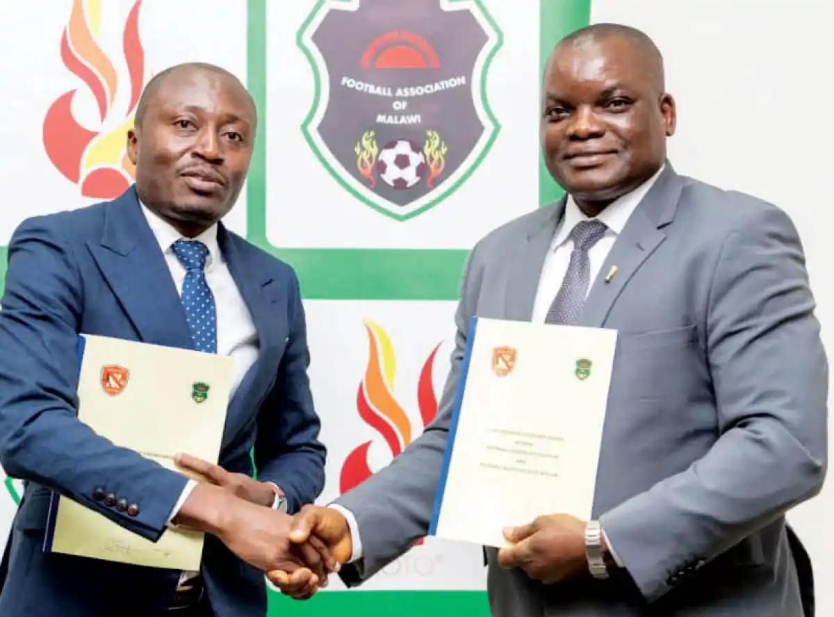 Fam, football legends sign pact