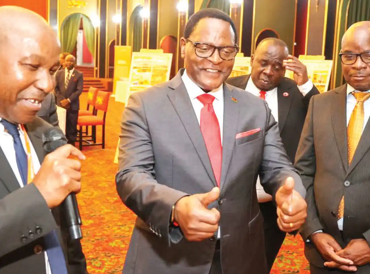 Lazarus Chakwera applauds World Vision’s K8 billion support