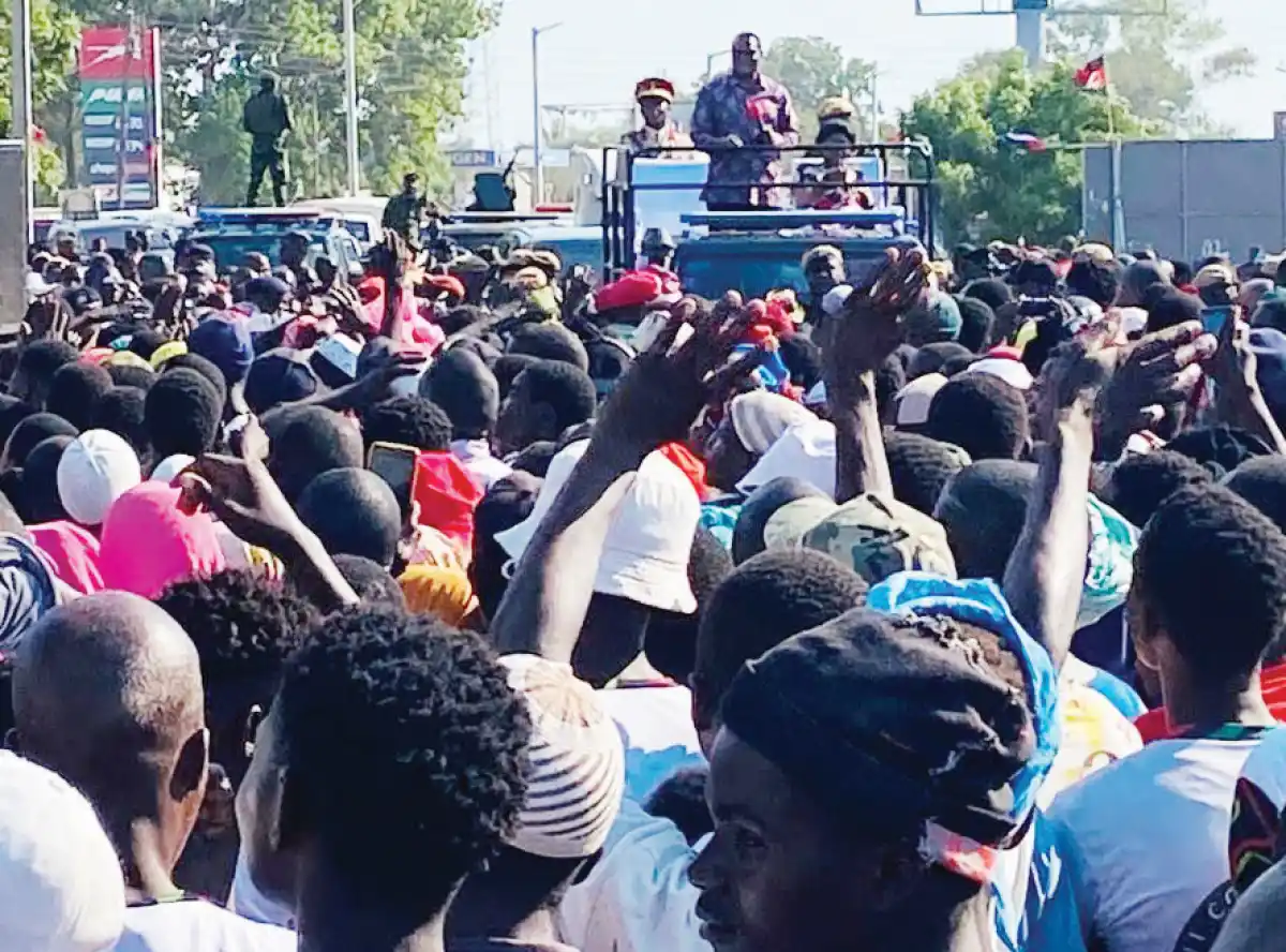 Lazarus Chakwera assures Malawians on development