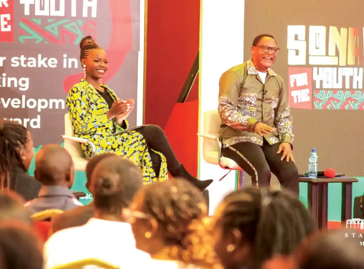 Lazarus Chakwera faces youths on corruption, loans