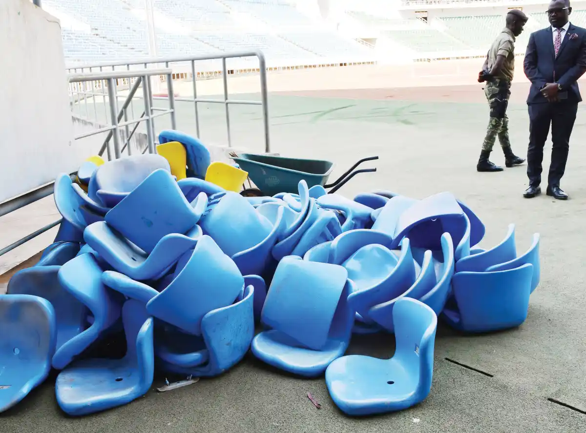 Ministry sets deadline on Bingu National Stadium seats repairs
