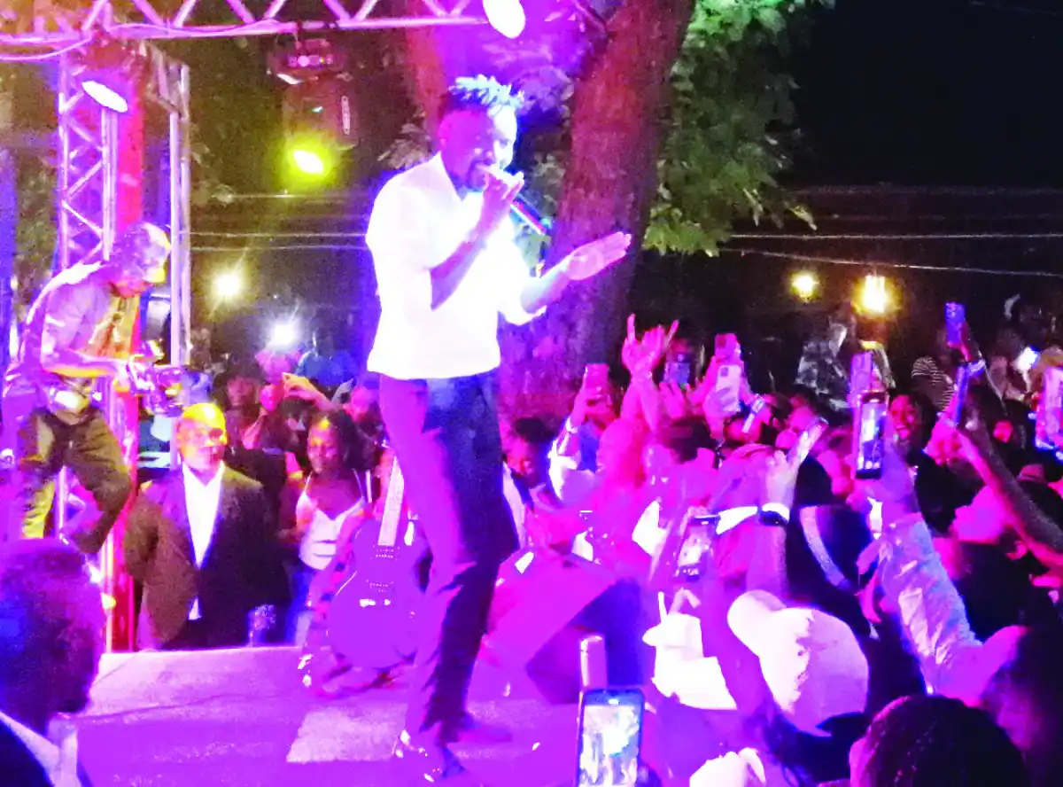 Namadingo creates memories in solo gig