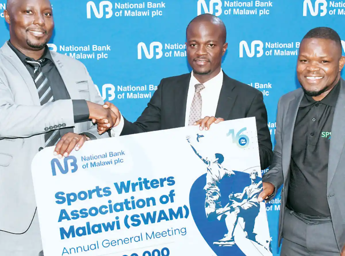 National Bank of Malawi donates K3 million to Swam
