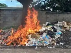 Nkhotakota Council Burns Expired Goods