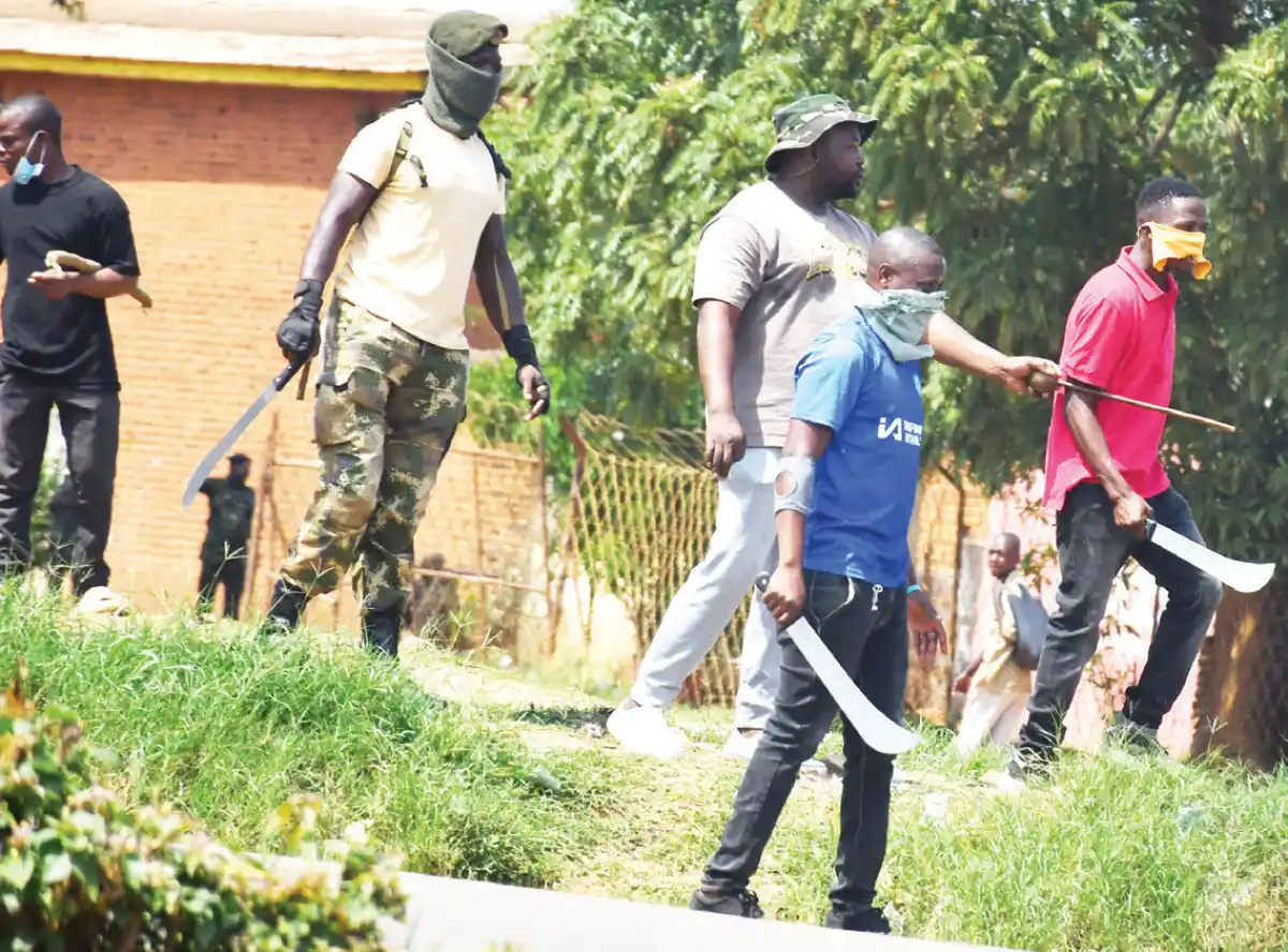 Protesters face brutality