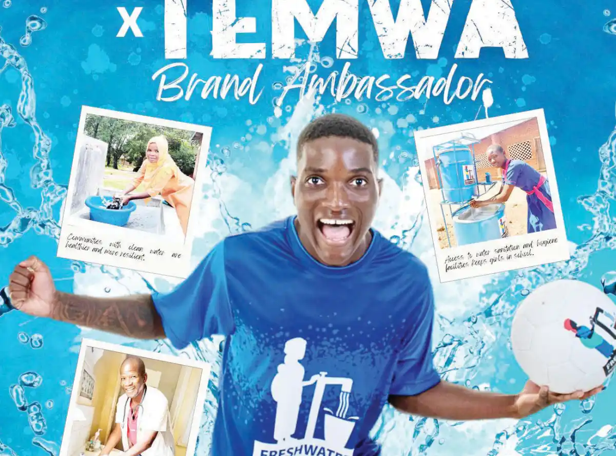 Temwa Chawinga named Freshwater Project brand ambassador