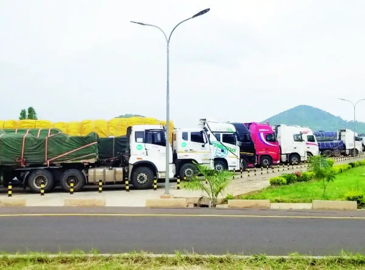 Trade imbalance visible at Mchinji-Mwami border
